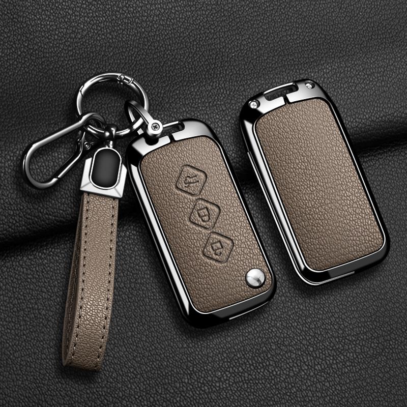 Car Zinc Alloy Remote Key Case For Chevrolet AveoTrax Groove Captiva 2024 Wuling Hongguang S Baojun 510 730 360 560 RS-5 530 630