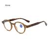 Blue Light Blocking Presbyopia Hyperopia Glasses Fashion High-Definition Round Reading Eyeglasses Women Men Computer Eyewear
