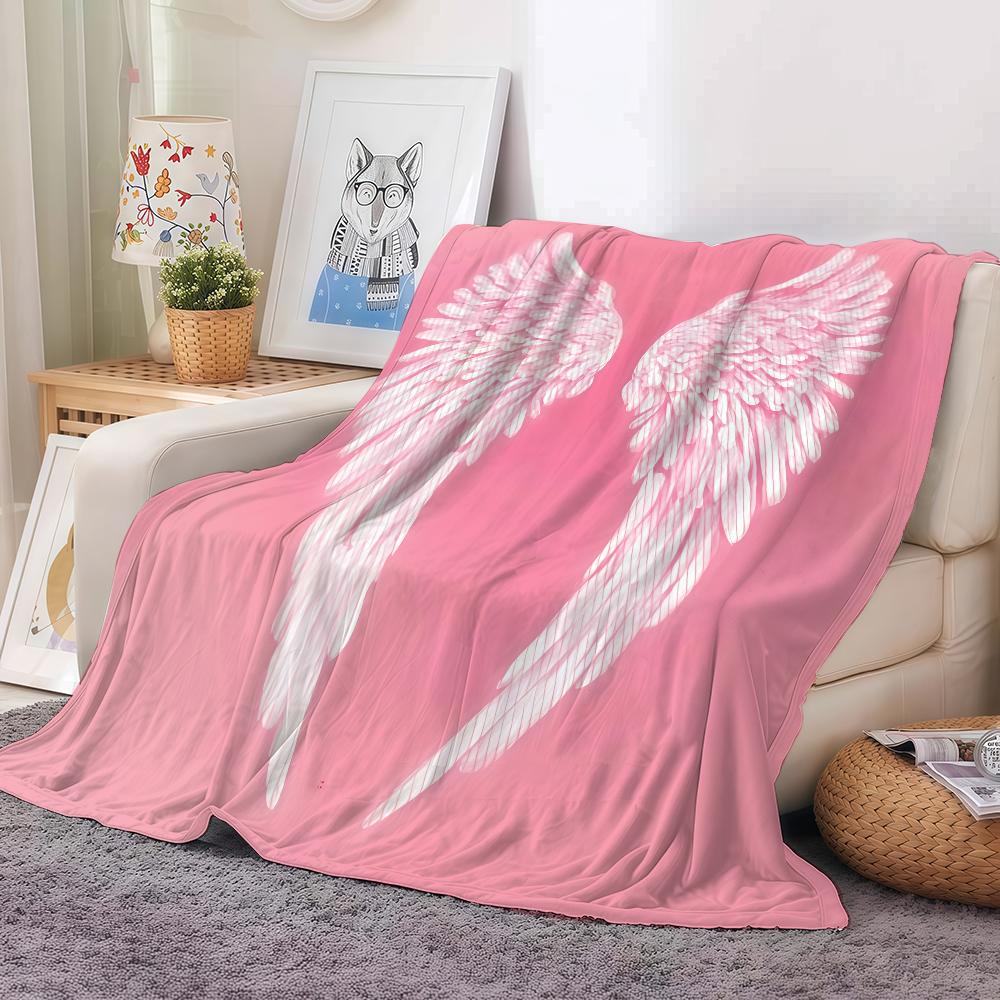 Móda V-Victorias Girl Deka Teplá A Měkká Vhodná Pro Ložnici Obývací Pokoj Pohovka Postel Kancelář Cestování Kempování