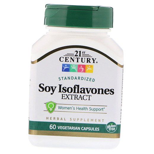 

Соєві ізофлавони, Soy Isoflavones, 21st Century 60вегкапс (72440004) 60vcaps