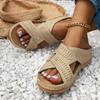 Fashion Summer Shoes Sandals Women’s Shoes for Women Slides Women Shoe Fashion Wedge Plus Size Footwear Female Slipper