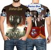 Rock Status Quo 3D Prindi T-särgid Mehed Naised Hip Hop Trend Lühikeste Varrukatega Ümmarguse Kaelusega T-särk Y2k Topid Ülemõõdulised Tänavastiil Meeste Riided