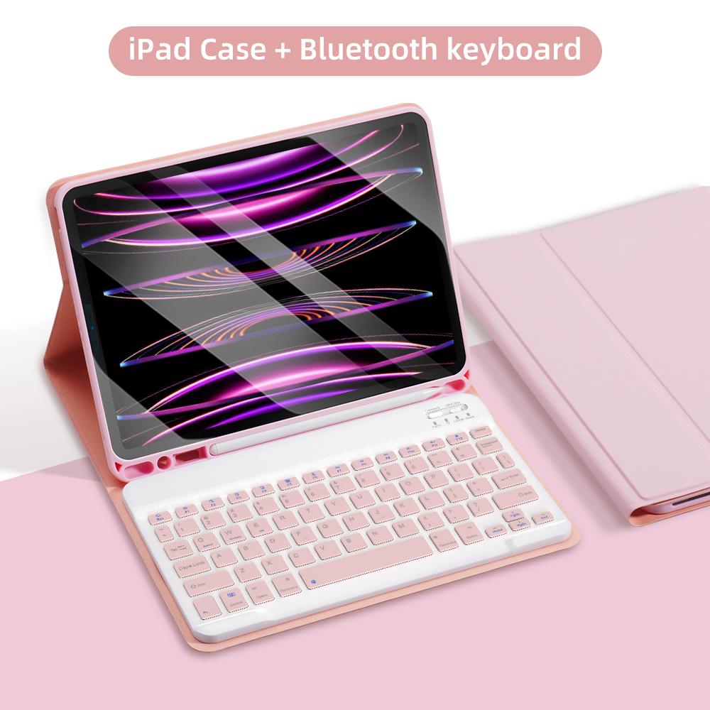 For iPad Keyboard Case For iPad iPad Air 11in 13in M2 M3 Pro 11in 13in M4 Pro 11 12.9 10.2 9/8/7th 10/11th 9.7 Air 3 2 Case