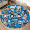 Hunter X Hunter Round Area Rug Carpet Rug For Living Room Bedroom Sofa Playroom Decor Nonslip Floor Mat
