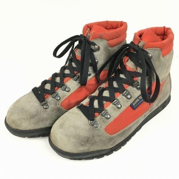 ASOLO SPORT Gore-Tex Hiking/Trekking Boots Size 5 23.5-24.0 Grey×Red(USED)