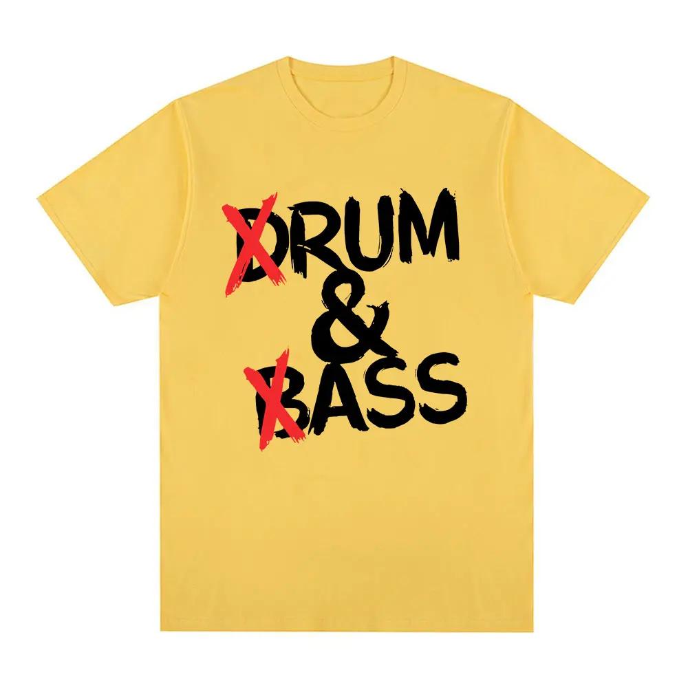Funny Drum and Bass T Shirts Rum and Ass Lovers Jokes Short Sleeve Soft T-shirt Unisex Fashion Casual Tee Shirt
