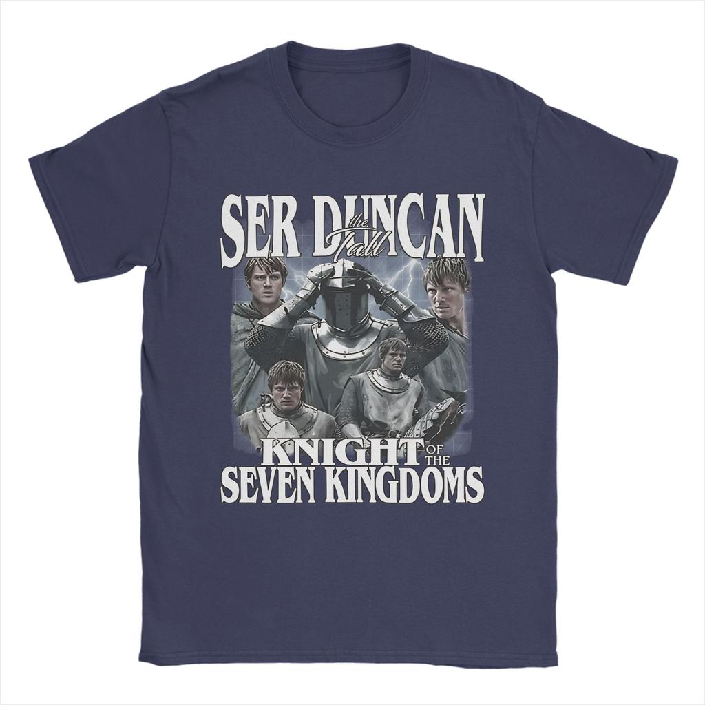 Ser Duncan the Tall A Knight of the Seven Kingdoms Tee Shirt for Unisex Women Printed T Shirts 100 Cotton Clothes