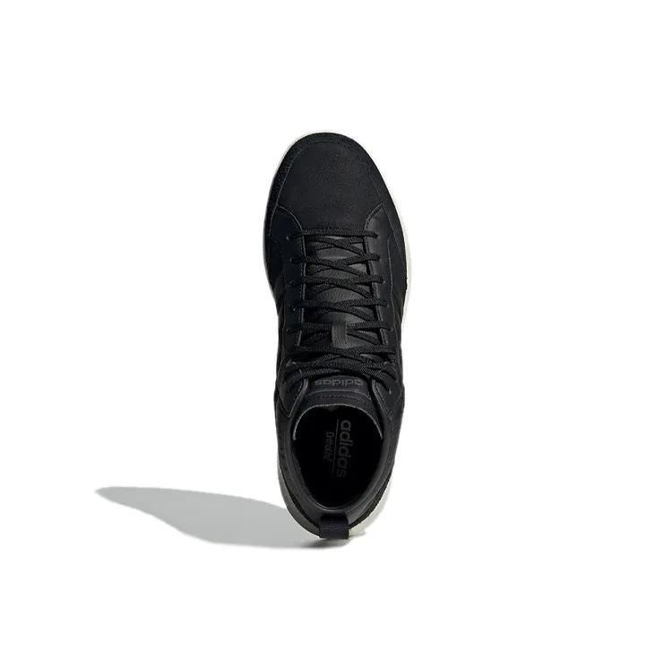 Adidas Court80s Abrasion Resistant Abrasion Resistant Mid top Skateboard Shoes Unisex Black (Unisex) Skate Shoes EE9679