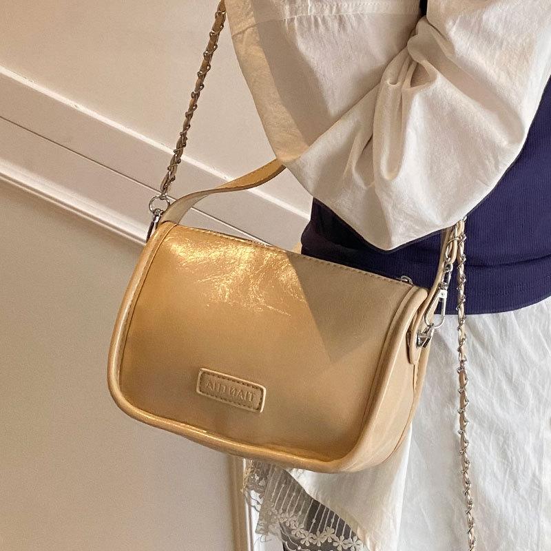 2025 new trendy simple high-end portable pillow bag versatile commuting foreign style leisure chain messenger bag