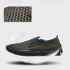 Baskets pour hommes Mocassins à enfiler Maille respirante Chaussures décontractées Fait main Ballerines de conduite pour hommes Été