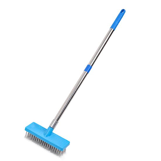 Stainless Cleaning Cleaner Brush Pebble Cleaning Steel Outdoor Scrubbing Brush