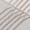 Pearl Claw Chain Nail Rhinestone 3D Metal Silver Diamond Pearl Chain Can Be Cut DIY Nail Art Decorations Accessory