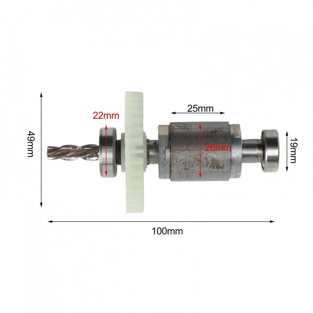 4 Teeth Design Brushless Motor Rotor Electric Chain Saw Rotor