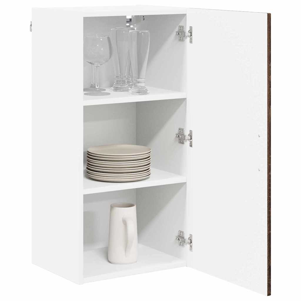 Wall Cabinet LUCCA Brown Oak 40 x 31 x 80 cm Particleboard