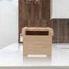 Rice Container Wooden Storage Box for Kitchen Pantry Food Storage Organizer Cereal Grain Bean Container with Lid