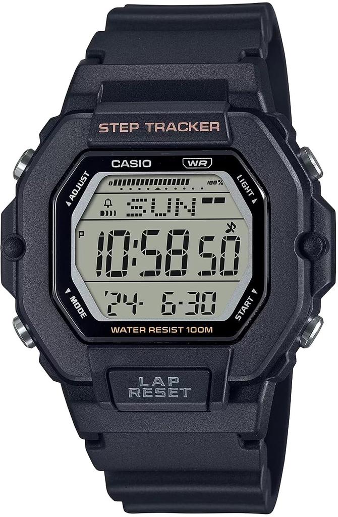Casio Digitální hodinky s krokoměrem vybaveným funkcí počítání kroků, černé, zámořské, model [Casio] LWS-2200H-1AV pro ženy [Zboží]
