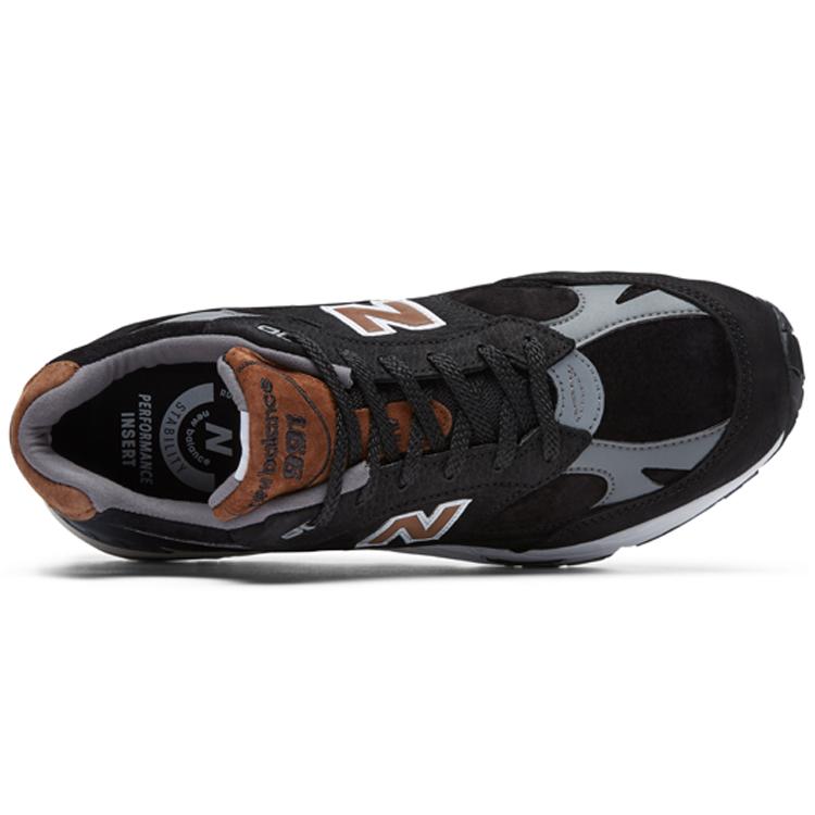 new New Balance 991 MiUK Black Grey Brown