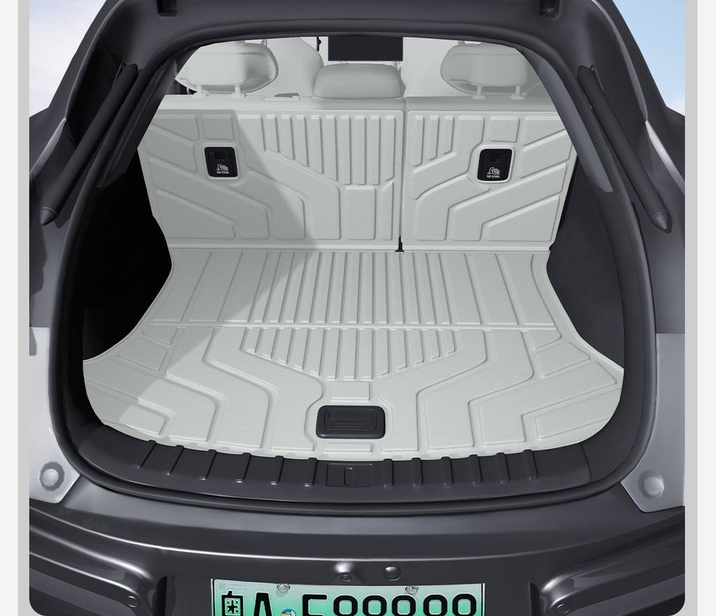 Ideal i6/i8 TPE Trunk Mat: Semi-enclosed, Non-slip, Wear-resistant Car Accessory