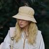 1pc Men'S & Women'S Summer Bucket Hat - Quick-Dry, Foldable, Wide Brim, Non-Stretch Fabric, Hand Washable, Vacation Style