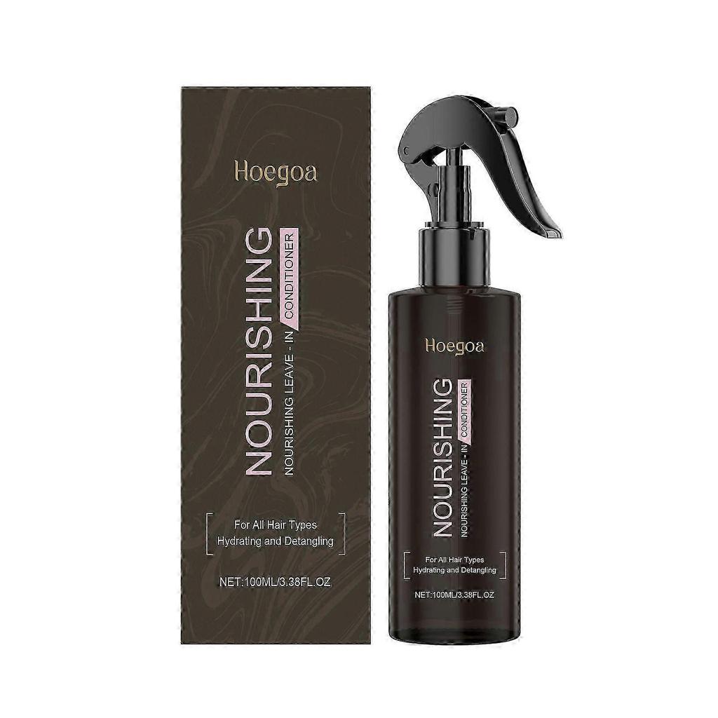 Hoegoa Odżywczy Jednorazowy Spray do Pielęgnacji Włosów Pielęgnacja Skóry Głowy Odżywczy Puszysty Miękki Spray do Włosów
