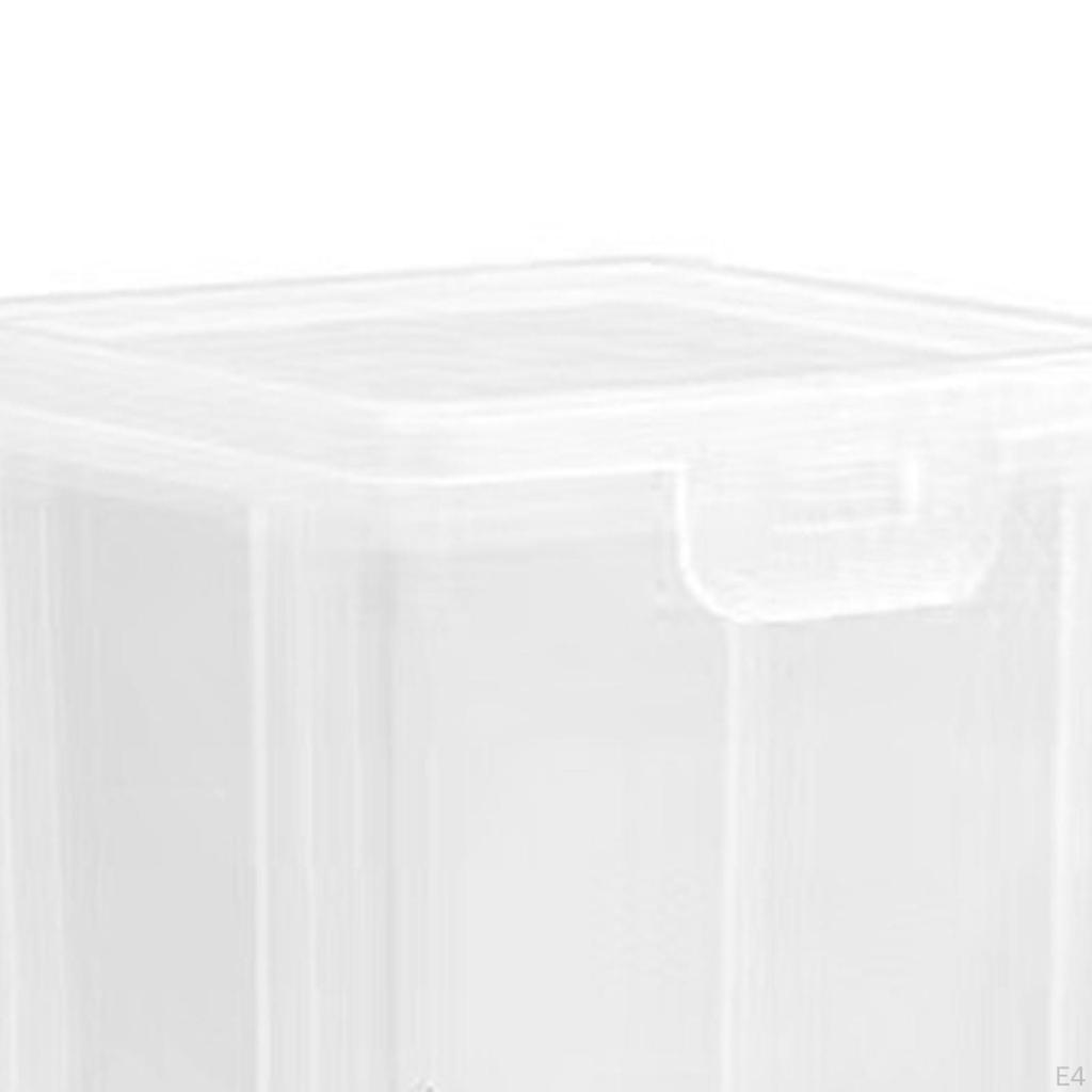 Klarer Gewürz-Aufbewahrungsbehälter mit Deckel für die Küche, transparent