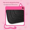 LESAILES Süße Katze Rosa Gaming Schreibtischmatte 800x300x3mm