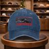 A Stylish Airwolf Printed Baseball Cap Perfect for Casual Outings This Adjustable Hat Is Suitable for All Seasons And Ideal Fo