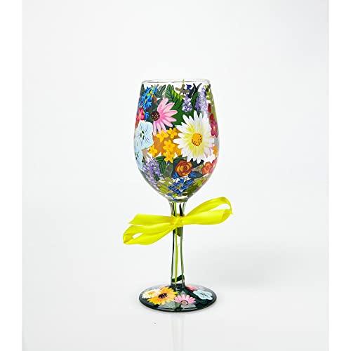 Lolita Wine Glass WILDFLOWERS GLS11-5526S
