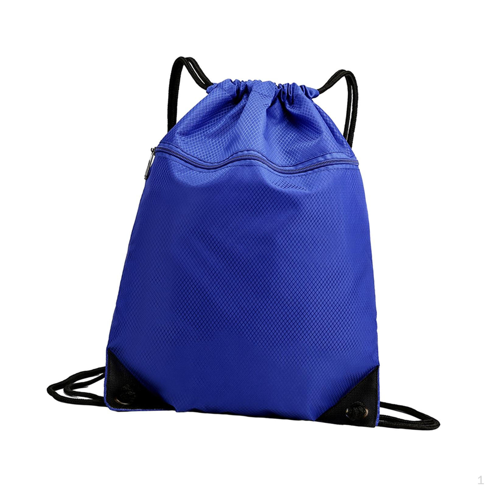 

Рюкзак на шнурке, сумка на шнурке, устойчивый к разрыву складной рюкзак для мужчин и женщин, баскетбол, футбол синий
