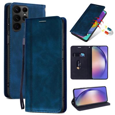 Luxury Leather Wallet Flip Book Case For Samsung Galaxy S23 Ultra S22 S21 Plus A04s A53 Xiaomi Redmi Note 11 10 iPhone 14 13 12 11 Pro Max Soft Cover