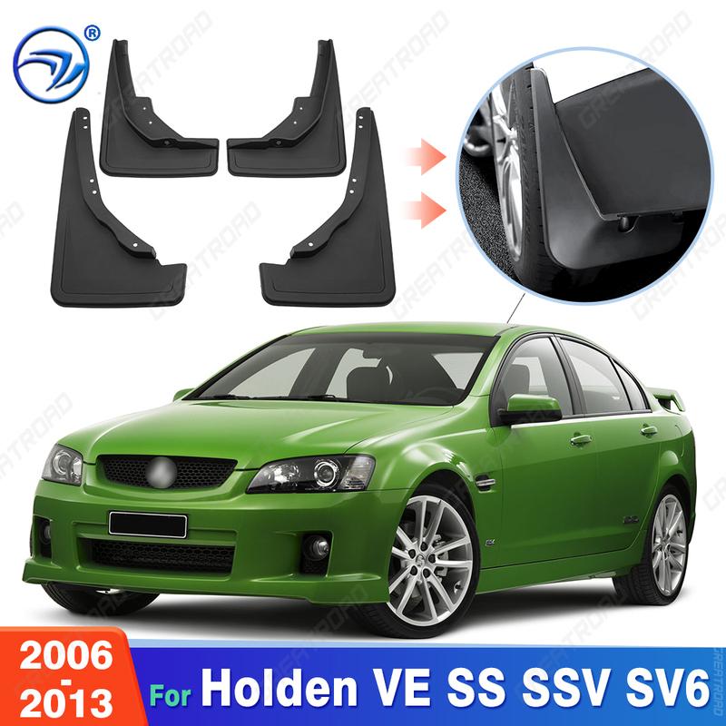 

Для Holden VE SS SSV SV6 2006-2013 2008 2009 2010 2011 2012 Крылья Брызговики Защитные щитки Брызговики Брызговики автомобиль 2006-2013