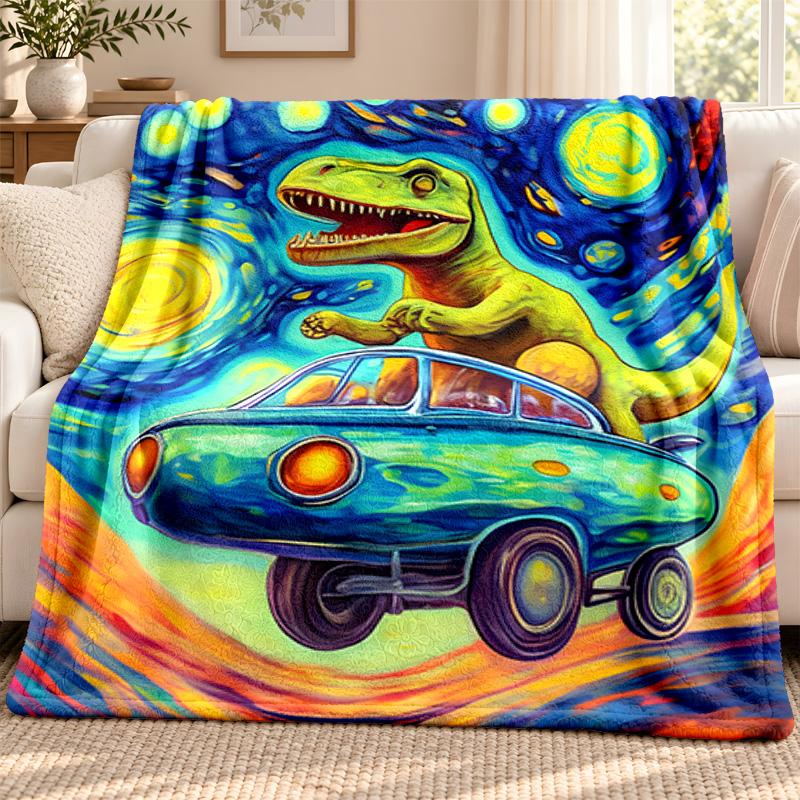 Curioso George blanket Flannel Blanket Soft Cozy Plush Throw for Sofa Bed Lightweight Home Decoration Outdoor camping