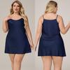 Yaoting Plus Size Spaghetti Strap Satin Chiffon Pajamas for Women - Summer Nightgown Homewear