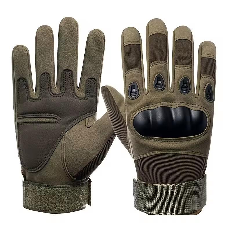 Tactical Military Gloves Color Bullet Air Gun Shooting Soldier Combat Anti Slip Bicycle All Finger Gloves MEN Clothing Gloves