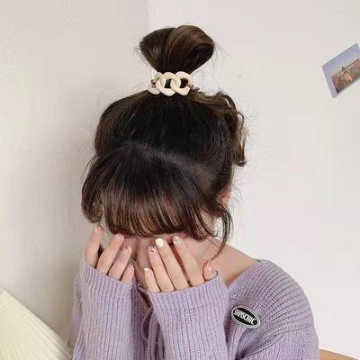 Rote Scrunchies Elastische Haargummis für Frauen Haarseile Gummibänder Mode Haaraccessoires Pferdeschwanzhalter Kopfschmuck Geschenke