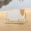 Minimalist Name Card Stand Rustproof Photo Stand Display Rack Card Display Stand  Front Desk