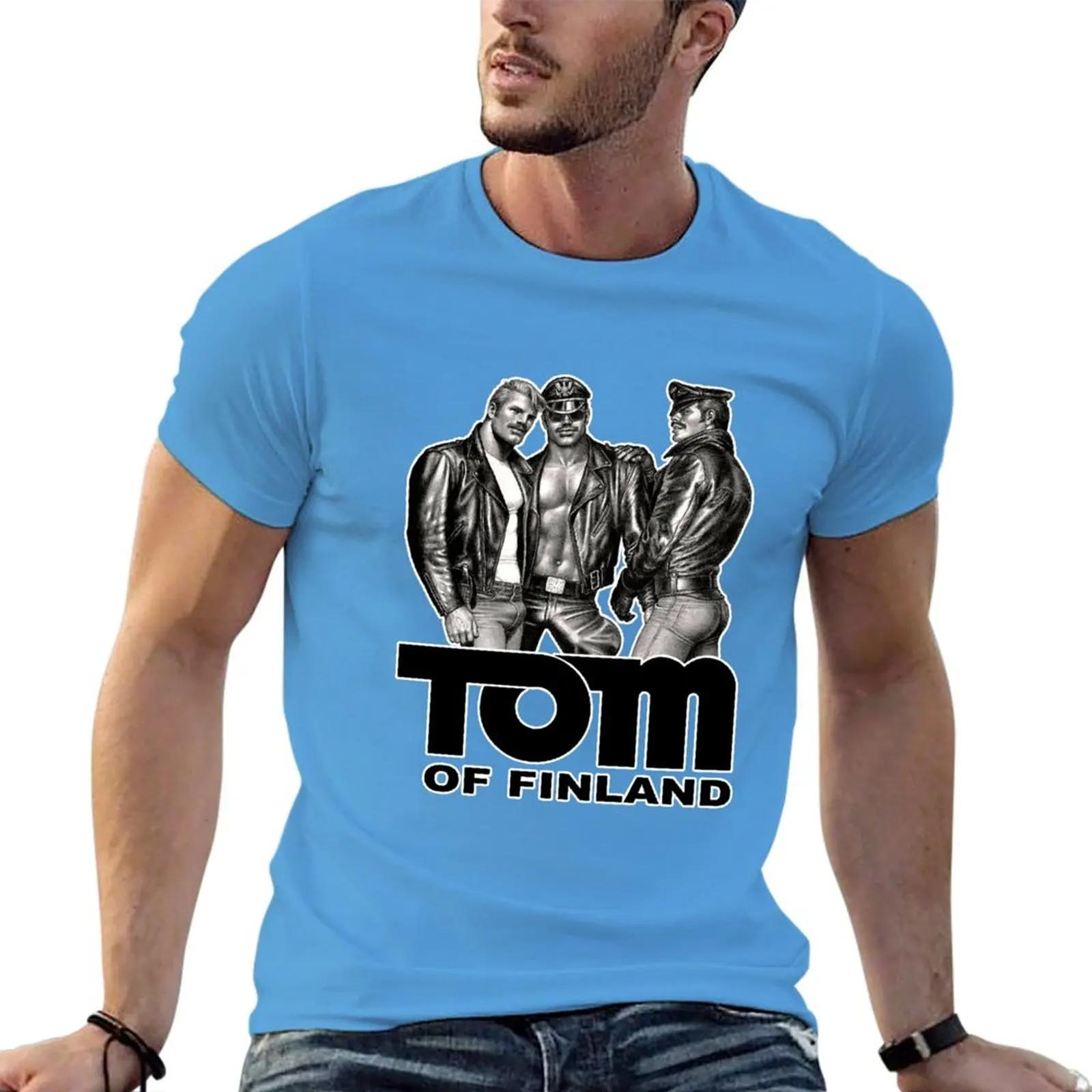 ТОМ ОФ ФИНЛАНД - КИНК (WHITE) Футболка новая коллекция быстросохнущая мужская с принтом комплект S