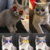 Pet Glasses Mini Clear AC Fashion Cat Sunglasses for Taking Photos