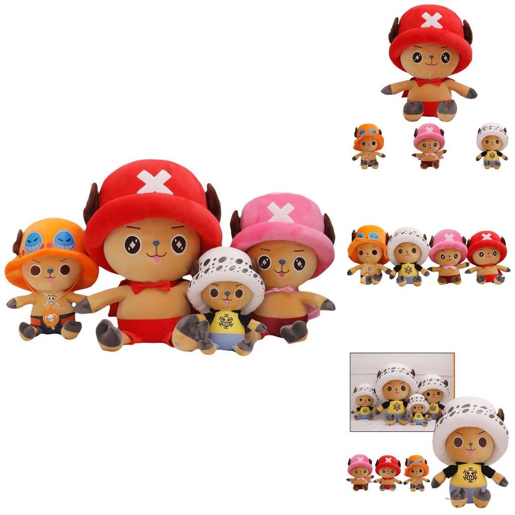 Cute One Piece Tony Chopper Plush Doll Ideal For Decoration And Kids Birthday Gifts