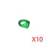 MOC City Building Blocks Figure Body Parts Creative Accessories Girl Hair Police Hat Scarf Beard Backpack MOC Bricks Toys T02