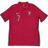 Nike Portugal National Football Team Soccer Jersey Fan Edition Men's Red (Unisex) Soccer Jerseys CD0704 687