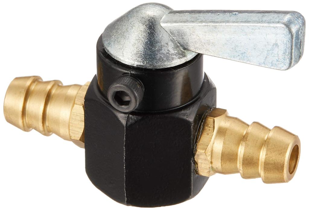 KITACO Inline Fuel Cock with hose inner diameter Universal (Compatible 8) 575-0500110