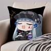 Vedio G-Game G-Girls Frontline Pillow Case Anti-Dustmite Pillowcase Invisible Zipper Silky Short Plush Sofa Cushion Cover