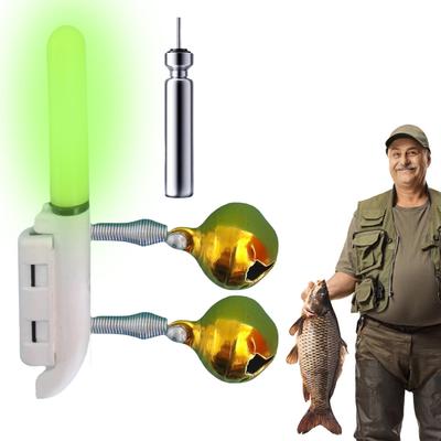 Lampe pour canne à pêche à clipser Indicateur étanche Lampe de recherche de poisson de nuit rechargeable stable pour professionnels