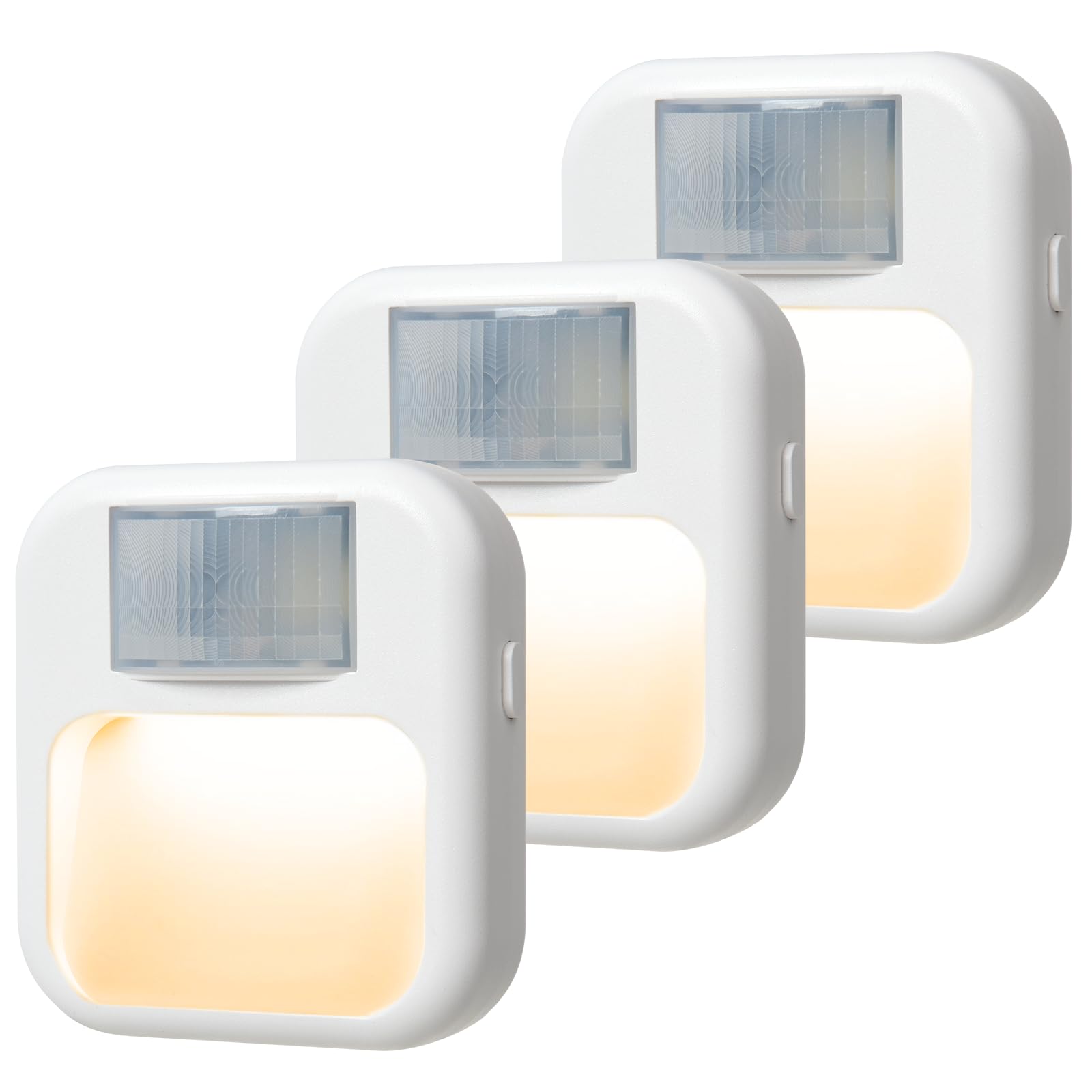 

Jinkan Teacher Indoor Dimming Color Automatic Sensor Light of Light, Outlet, [Bulb Color/Warm Color/White] Footlight, Footlight, Indoor, Entrance, білий