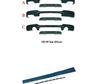 BMW 3 Series E90 2005-2012 MT Sport Front/Rear Bumpers, Grille, Side Skirts, Fog Lights