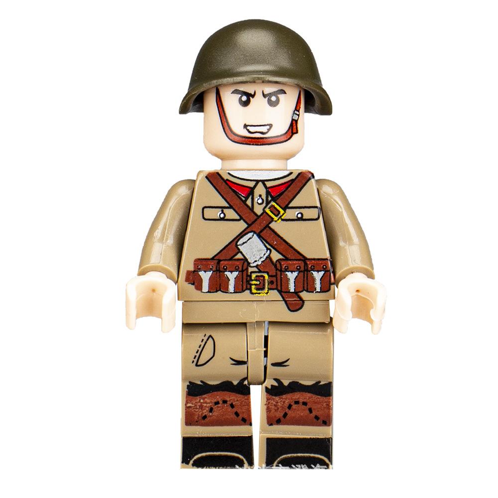 Military Building Block Doll Collection Series Building Block Children'S Toy Assembly