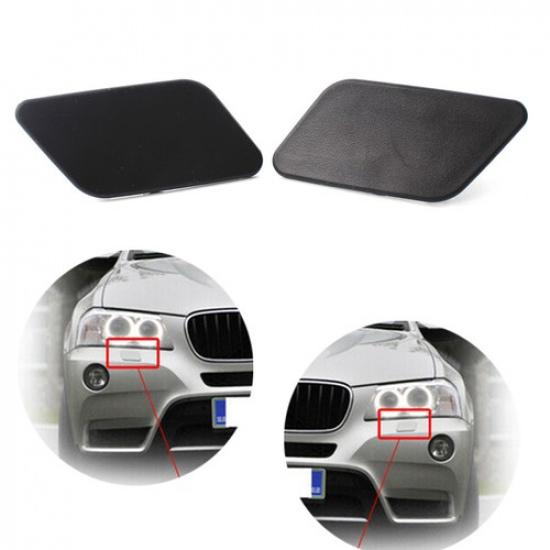 For BMW X3 F25 2010 -14 11 12 13 Bumper Headlight Headlamp Washer Cap Cover 2x