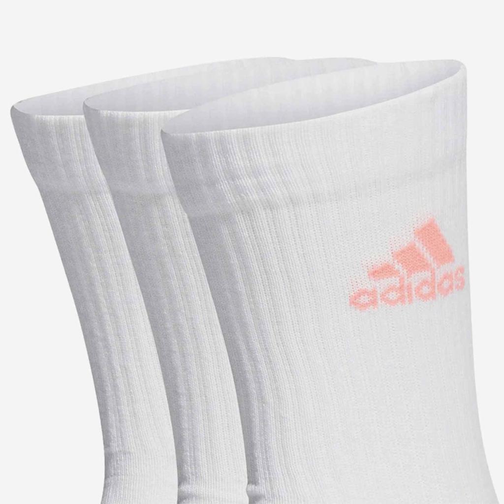 adidas Crew Socks Unisex 3 Pack White (Unisex) Crew Socks HE4994