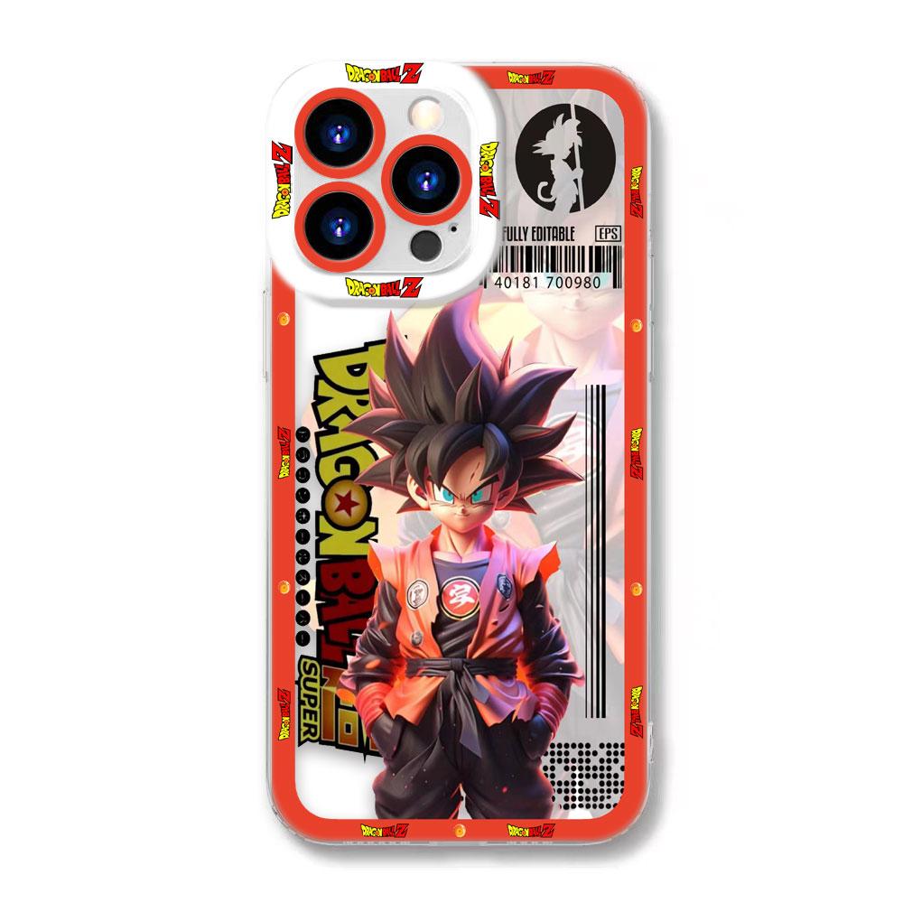 Anime D-Dragon Ball Sun Goku Cover Clear Phone Case For Redmi Note 15 14 13 12 12S 11 11T 11S 10 9 10S 9S 8 Pro Plus Case Shell